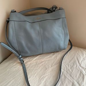 Coach cinched saddle bag